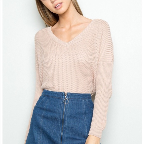 brandy Melville cropped sweater - Picture 3 of 4